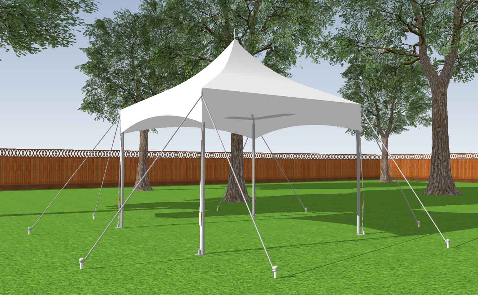 10x10 frame tent